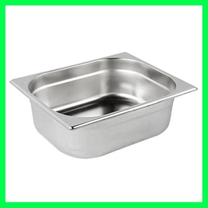 Imagem de Kit de 6 Cubas Gastronômicas Com Tampa Buffet Inox 1/4 65mm