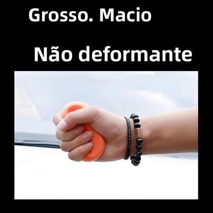 Imagem de Kit De 7 Esponjas Aplicadoras De Microfibra Para Lavagem E Polimento Automotivo, Redondas, De