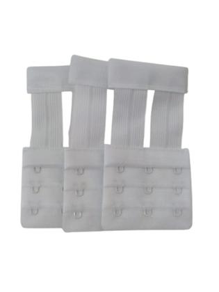 Imagem de Kit de 7 extensores Elásticos para Sutiã Médio 3 Ganchos e 3 Regulagens