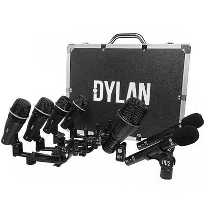 Imagem de Kit De 7 Microfones Para Bateria Dylan DD-7 Com Hard Case