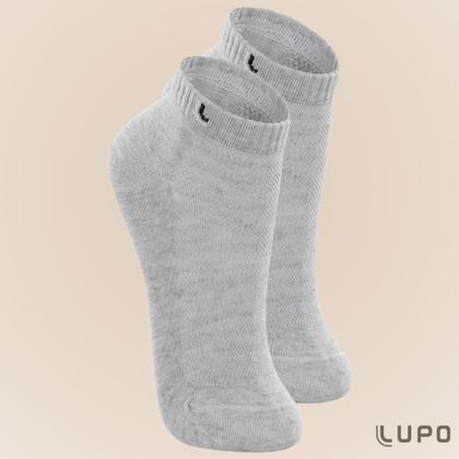 Imagem de Kit De 9 Pares Meia Lupo Sport Kids Cano Curto Infantil Algodão Cores Básicas Para Menino E Menina