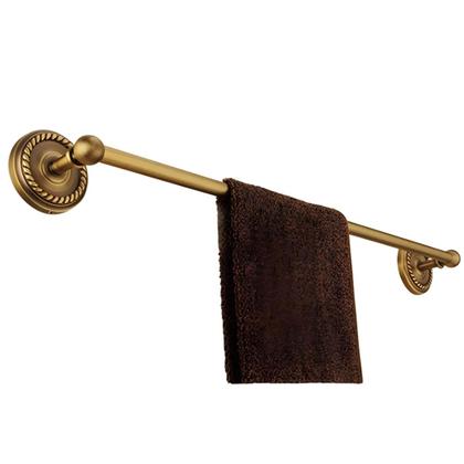 Imagem de Kit De Acessórios Banheiro Bronze Luxuoso 5 Pçs Retrô Toalha