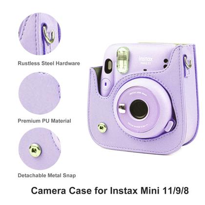Imagem de Kit de Acessórios CAIYOULE para Fujifilm Instax Mini 11 - Roxo