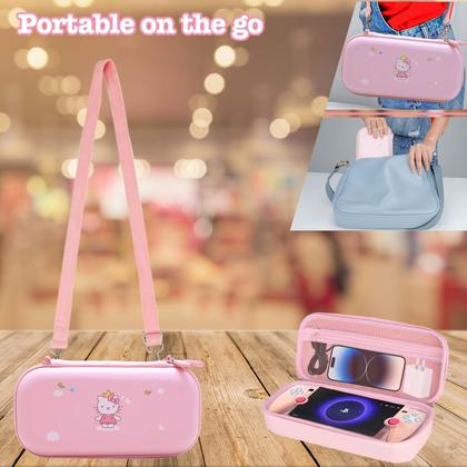 Imagem de Kit de acessórios GUTIAL para Playstation Portal PS5 - rosa