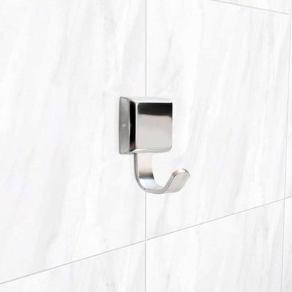 Imagem de Kit De Acessórios Para Banheiro 5 Peças Luxo Com 2 Cabides