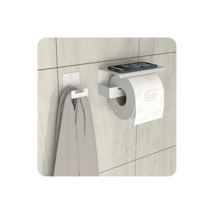 Imagem de Kit de Acessórios Para Banheiro 7 Peças Branco UN.ELG