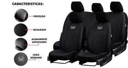 Imagem de Kit de Acessórios para HR-V 17-24: Capa de Couro e Limpador de Parabrisa