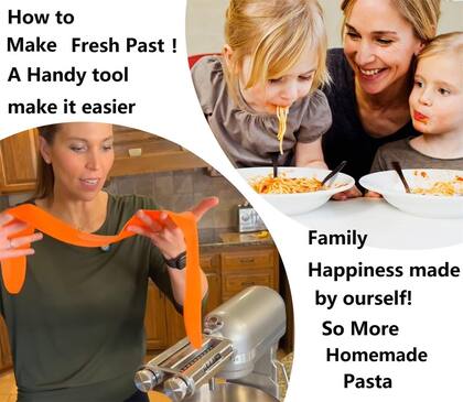 Imagem de Kit de acessórios Pasta Maker FavorKit para misturadores KitchenAid 3 em 1