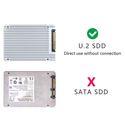 Imagem de Kit de adaptador host PCI-E 3.0 x4 vias chenyang CY U.2 U2