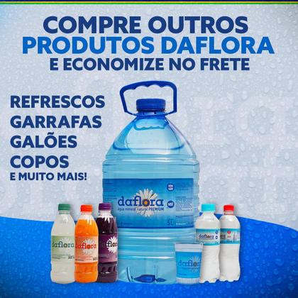 Imagem de Kit de Água Mineral Daflora Com Gás Garrafa pet 510ml Pack com 12 unidades