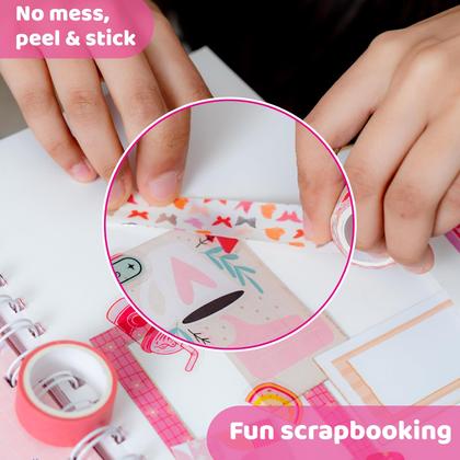 Imagem de Kit de Álbum de Recortes DIY JackInTheBox para Meninas (8-12 anos)