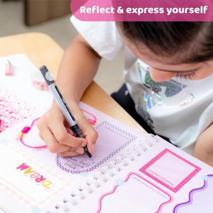 Imagem de Kit de Álbum de Recortes DIY JackInTheBox para Meninas (8-12 anos)