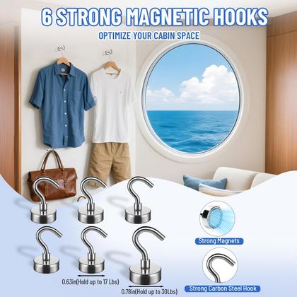 Imagem de Kit de alça de carga JINIOHEE Cruise Essentials 2025 com régua de alimentação