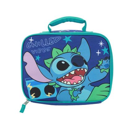 Imagem de Kit de almoço para jovens, conjunto de 3 peças Disney Stitch Chilled Vibes