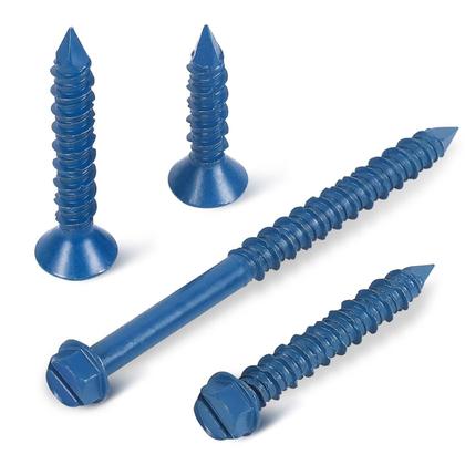 Imagem de Kit de ancoragem de parafusos de concreto kvohlum 1/4 x 1-1/4 com broca