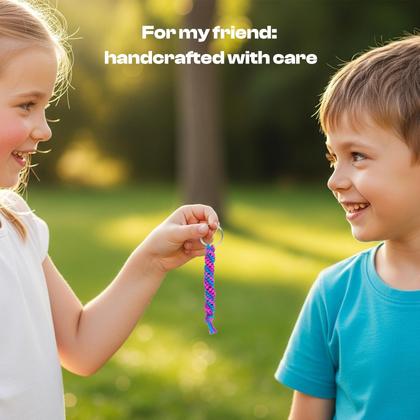 Imagem de Kit de artesanato Caydo Lanyard String com 40 rolos de corda Gimp