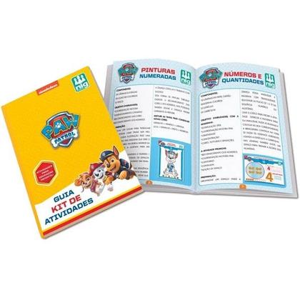 Imagem de Kit de Atividades em Madeira com Massinha Patrulha Canina NIG Brinquedos