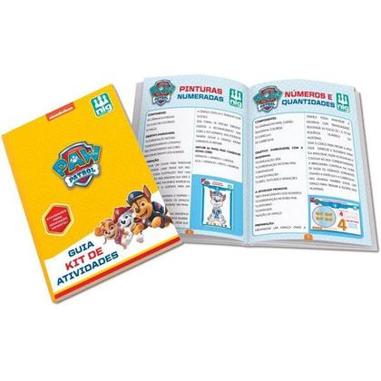 Imagem de Kit de Atividades em Madeira com Massinha Patrulha Canina NIG Brinquedos