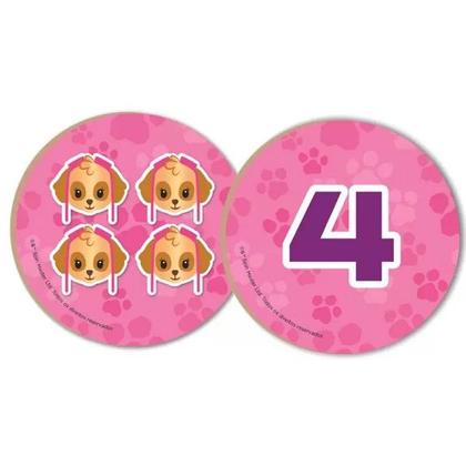 Imagem de Kit de Atividades em Madeira com Massinha Patrulha Canina NIG Brinquedos