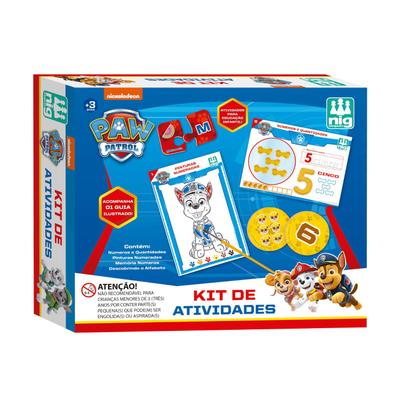 Imagem de Kit De Atividades Patrulha Canina Aprendizado Escolar - Nig Brinquedos