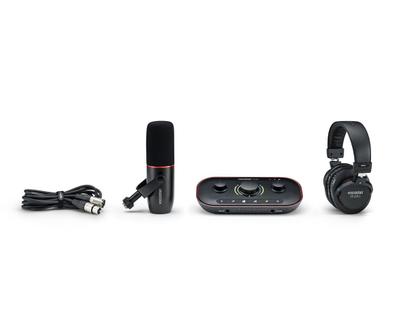 Imagem de KIT de Áudio Focusrite Vocaster Two Studio C/ Microfone+Fone