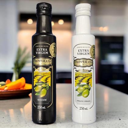 Imagem de Kit de Azeites Extra Virgem Prosperato Koroneiki e Blend 250ml - Qualidade Superior