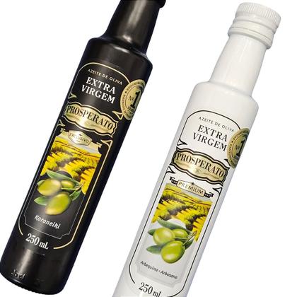 Imagem de Kit de Azeites Extra Virgem Prosperato Koroneiki e Blend 250ml - Qualidade Superior