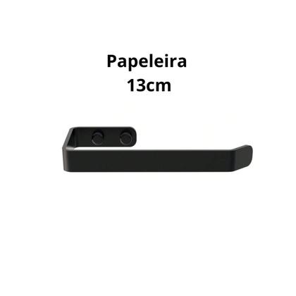 Imagem de Kit de Banheiro Completo 4 peças de Metal Acessórios banheiro Suportes Porta Toalheiros de Banho