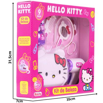 Kit De Beleza Hello Kitty Com Bolsa 9391 - Rosita - BBRA