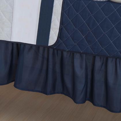 Imagem de Kit de berco masculino e feminino nuvem de amor principe e princesa com 12 pçs com saia e protetor