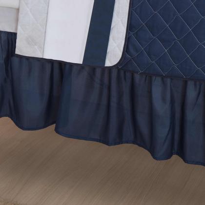 Imagem de Kit de berco masculino e feminino nuvem de amor principe e princesa com 12 pçs com saia e protetor