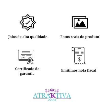 Imagem de Kit de Berloques em Prata 925 com Zircônias Elegância Floral