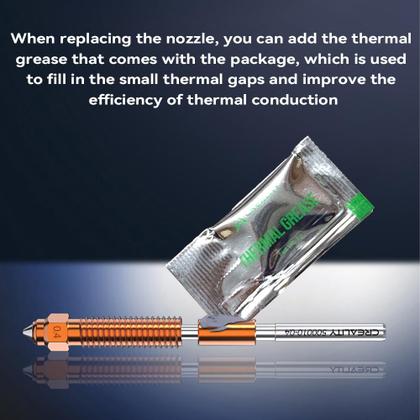 Imagem de Kit de bicos Creality K2 Plus Combo Unicorn K2 Plus 0,4 mm