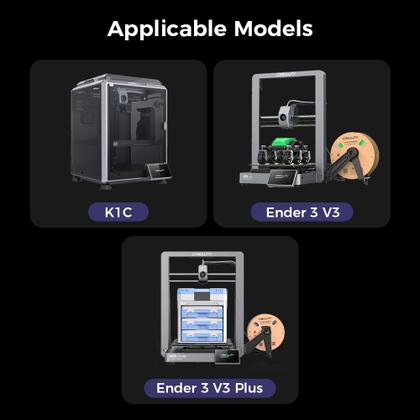 Imagem de Kit de bicos para impressora 3D Creality K1C Upgrade K1C/Ender 3 V3