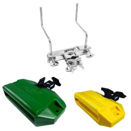 Imagem de Kit De Bloco Sonoro Grave E Agudo + Rack Duplo Torelli
