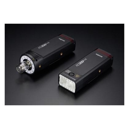 Imagem de Kit de bolso Camera Flash Godox AD200 Pro II TTL com lâmpada LED
