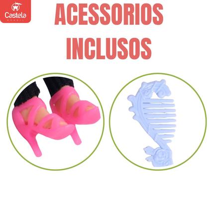 Imagem de Kit de Bonecas Fashion 4 Unidades - Castela