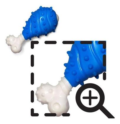 Imagem de Kit de Brinquedos para Cachorros 4 mordedor Resistentes escova de dente Pet Bola interativa