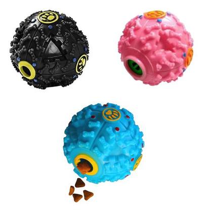 Imagem de Kit de Brinquedos para Cachorros 4 mordedor Resistentes escova de dente Pet Bola interativa