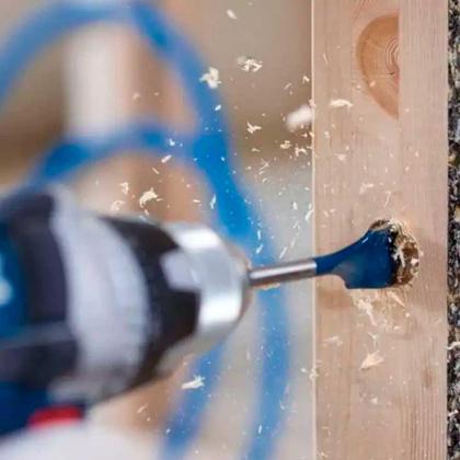 Imagem de Kit de Brocas Chatas para Madeira com 13 Peças de 10 à 32 MM X 152 MM BOSCH