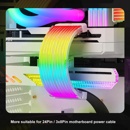 Imagem de Kit de cabos extensíveis ARGB Cabo PSU GOWENIC