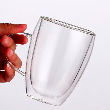 Imagem de Kit De Canecas Para Café Com Parede Dupla 350ml Com 4 Unidades