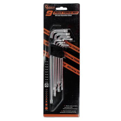 Imagem de Kit De Chave Allen G + Torx G Tipo L Profissional Com 18 Pç