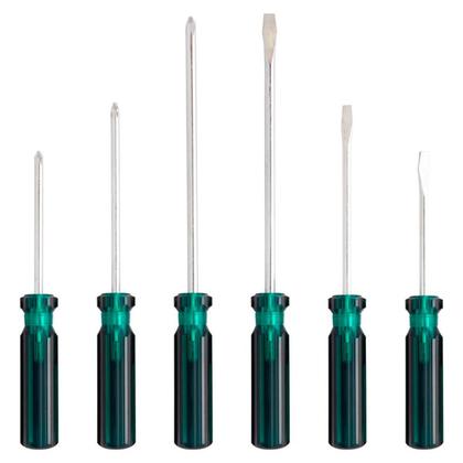 Imagem de Kit de Chaves de Fenda e Phillips - Resistente e Prático