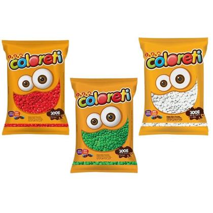 Imagem de Kit de Chocolate Confeito Cores Seleção Especiais de Natal 