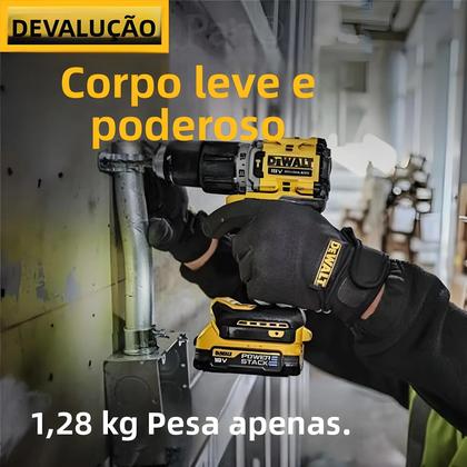 Imagem de Kit De Combinação De Furadeira De Impacto E Parafusadeira Elétrica Com Motor Brushless De Lítio