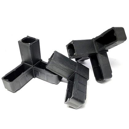 Imagem de Kit de Conectores de Plástico para Metalon 25x25 mm - Modelos L, Y e S4