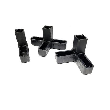 Imagem de Kit de Conectores de Plástico para Metalon 25x25 mm - Modelos L, Y e S4