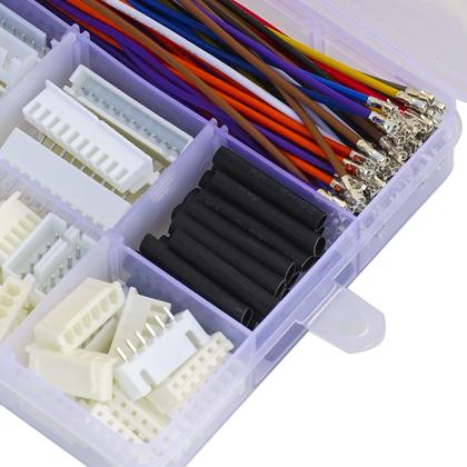Imagem de Kit de conectores Kidisoii JST-XH com passo de 2,54 mm com cabo 22AWG