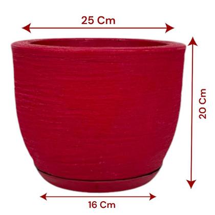 Imagem de Kit de Cones com Prato (PP e P) - Para Decoração de Plantas, Suculentas e Arranjos Florais, Com Proteção Contra Mosquitos da Dengue